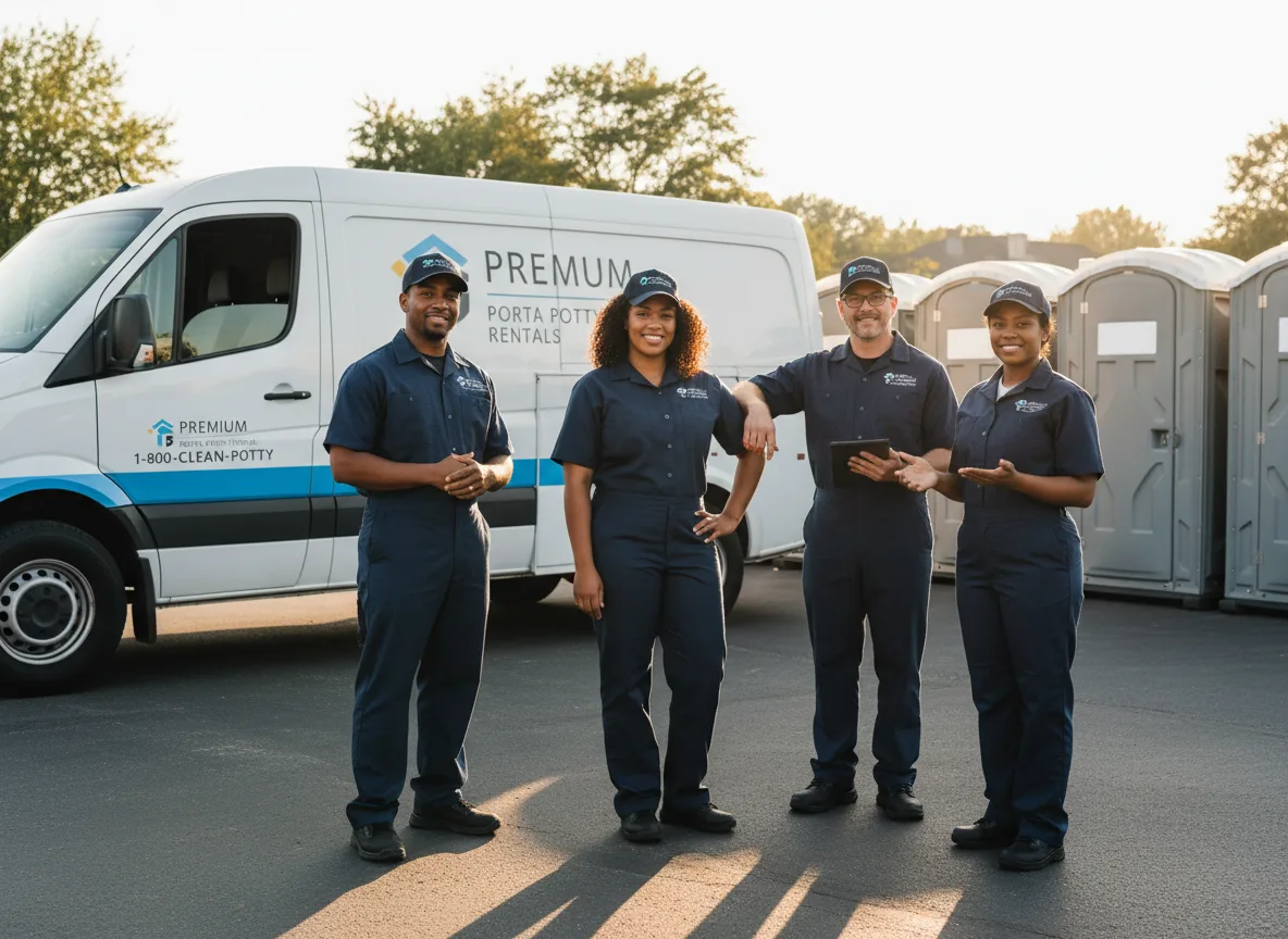 VIP Portable Toilets company in Marengo, OH